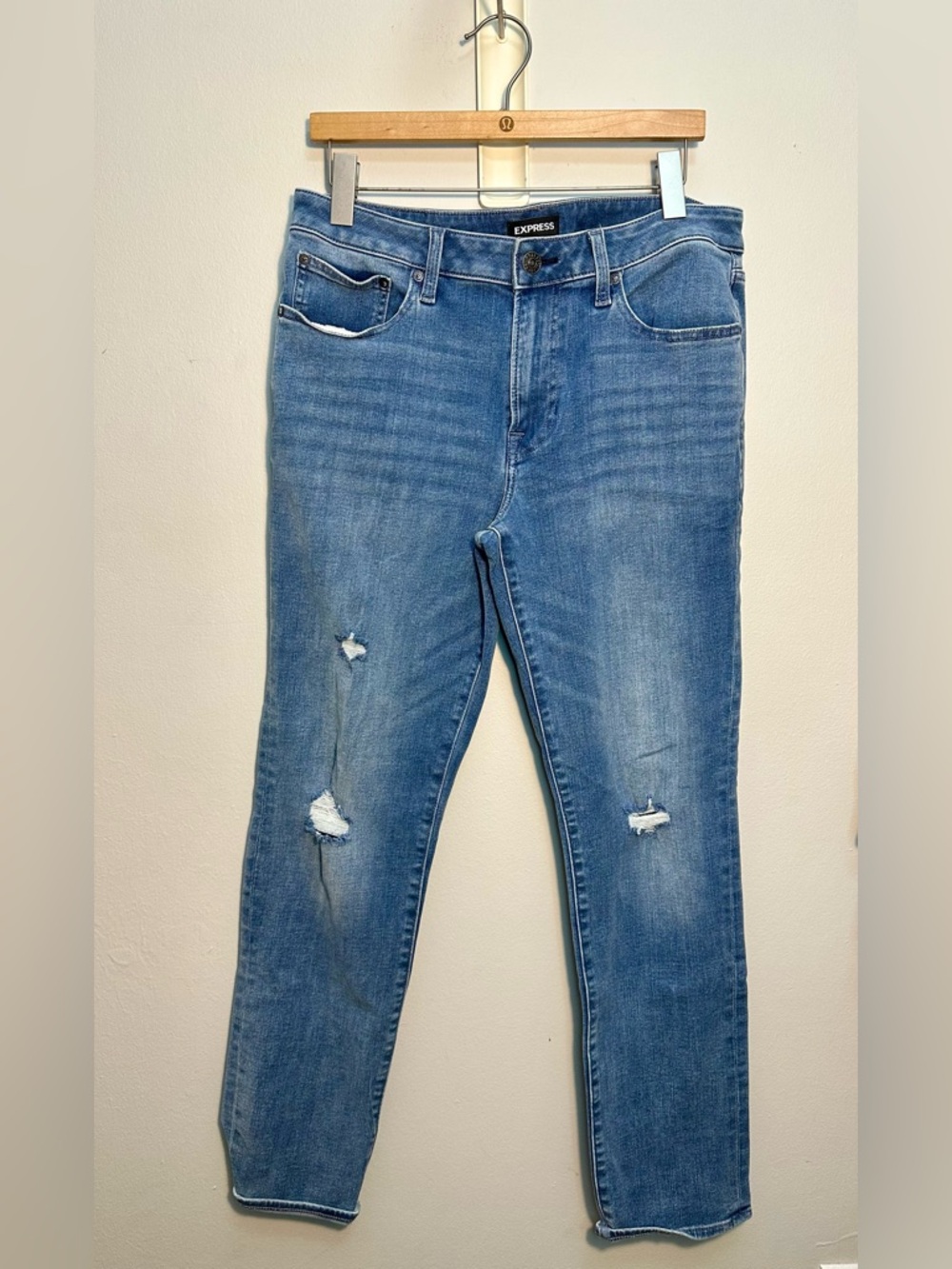 Express Men’s Distressed Denim Jeans Size 32X32